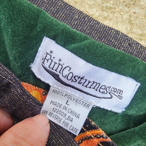 Fun Costumes Deluxe Victorian Style Mad Hatter Halloween Costume Cosplay Velvet - Picture 13 of 14